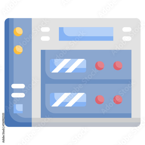 RAID flat icon,linear,outline,graphic,illustration