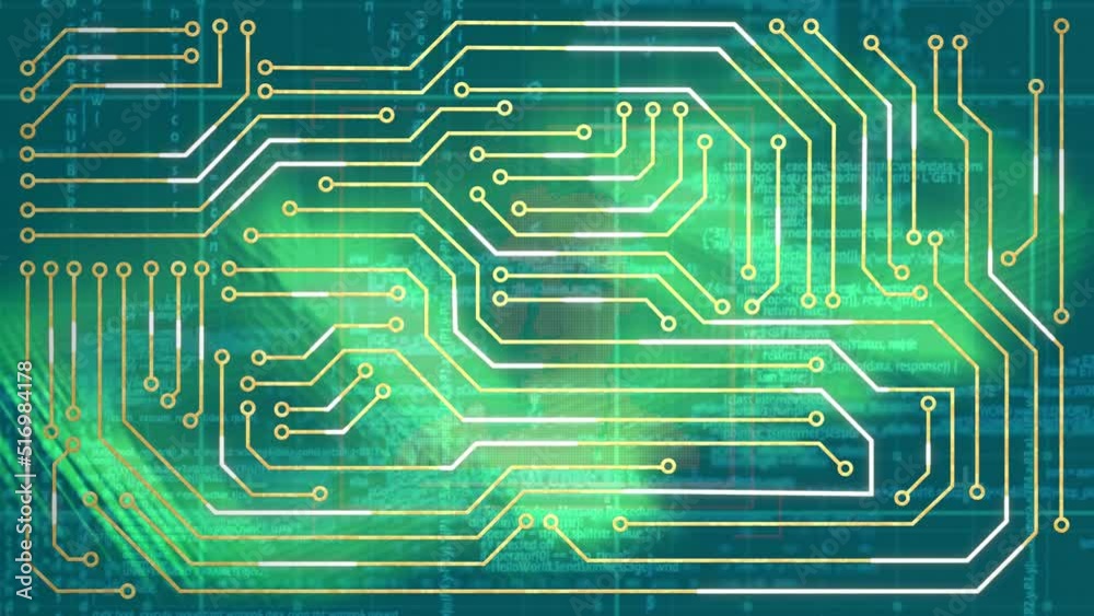 Animation of data processing over shapes Animation of data processing over shapes