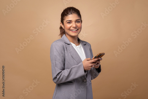 Young business woman