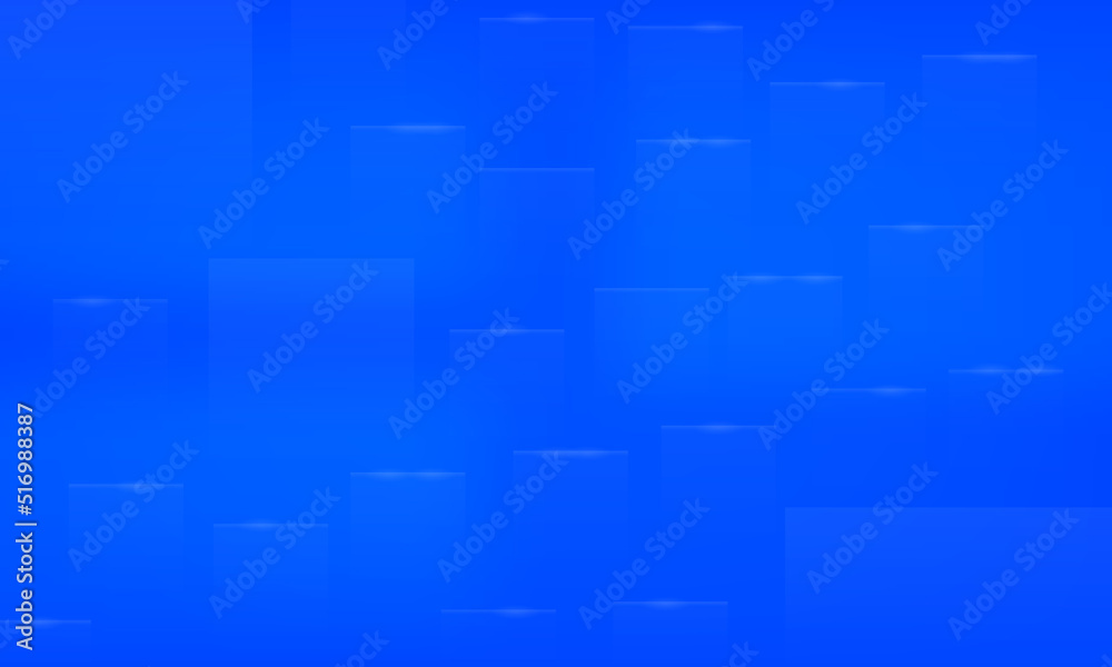 Abstract geometric background - blue with bright shiny squares Abstract geometric background - blue with bright shiny squares