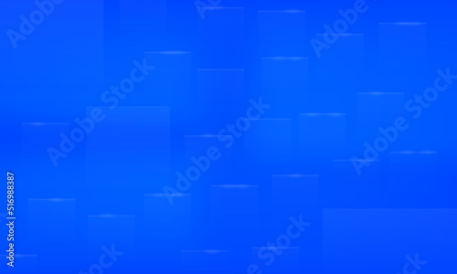 Abstract geometric background - blue with bright shiny squares
