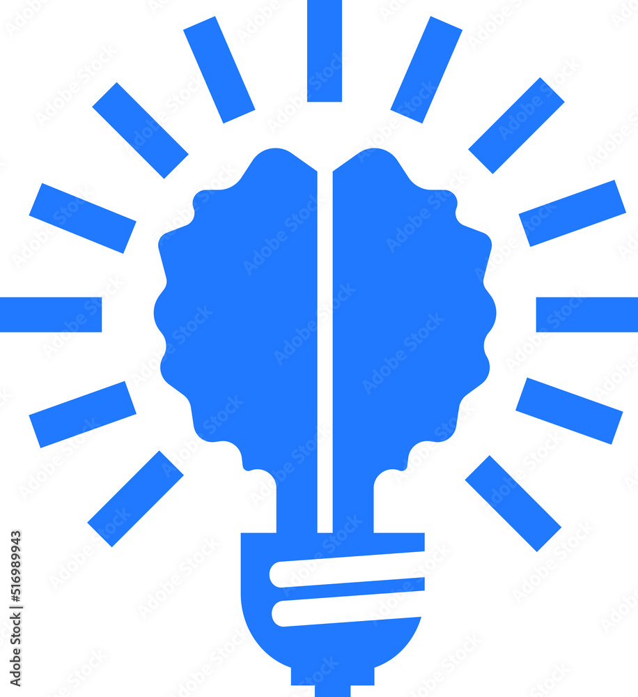 stock photo bulb brain icon stock photo bulb brain icon