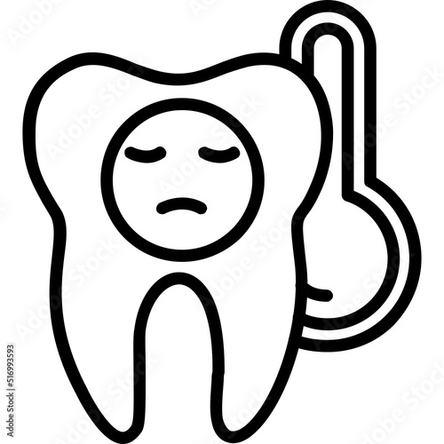 Tooth Tempreture Icon