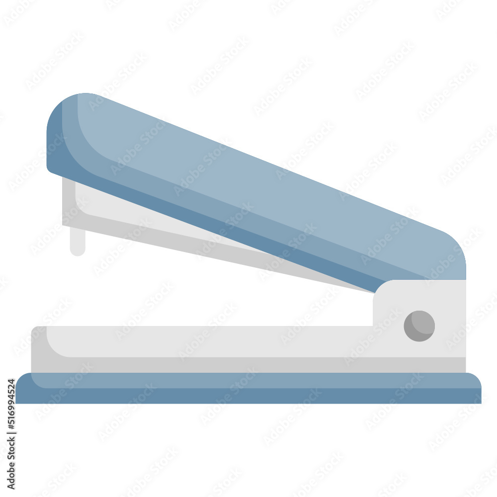 STAPLER flat icon,linear,outline,graphic,illustration STAPLER flat icon,linear,outline,graphic,illustration