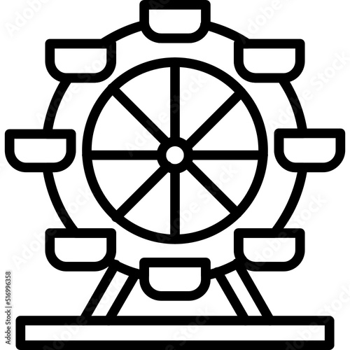 Ferris Wheel Icon