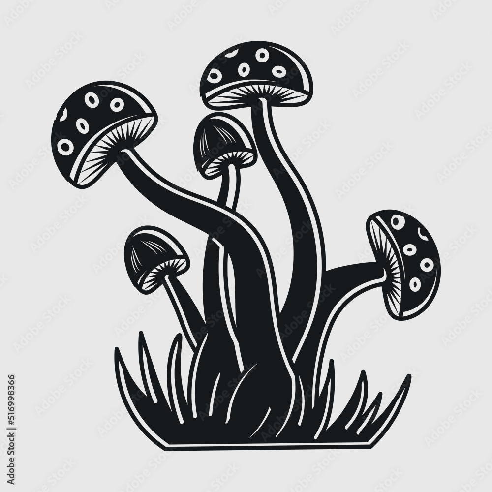 Mushroom SVG Cut File Magic Mushroom Svg Mushroom Stencil Svg Fungus mushroom-svg-cut-file-magic-mushroom-svg-mushroom-stencil-svg-fungus