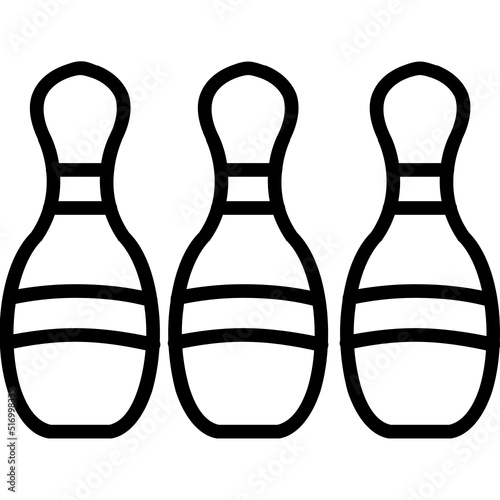 Bowling Pins Icon