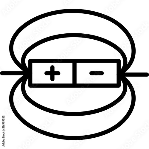Magnetic Field Icon