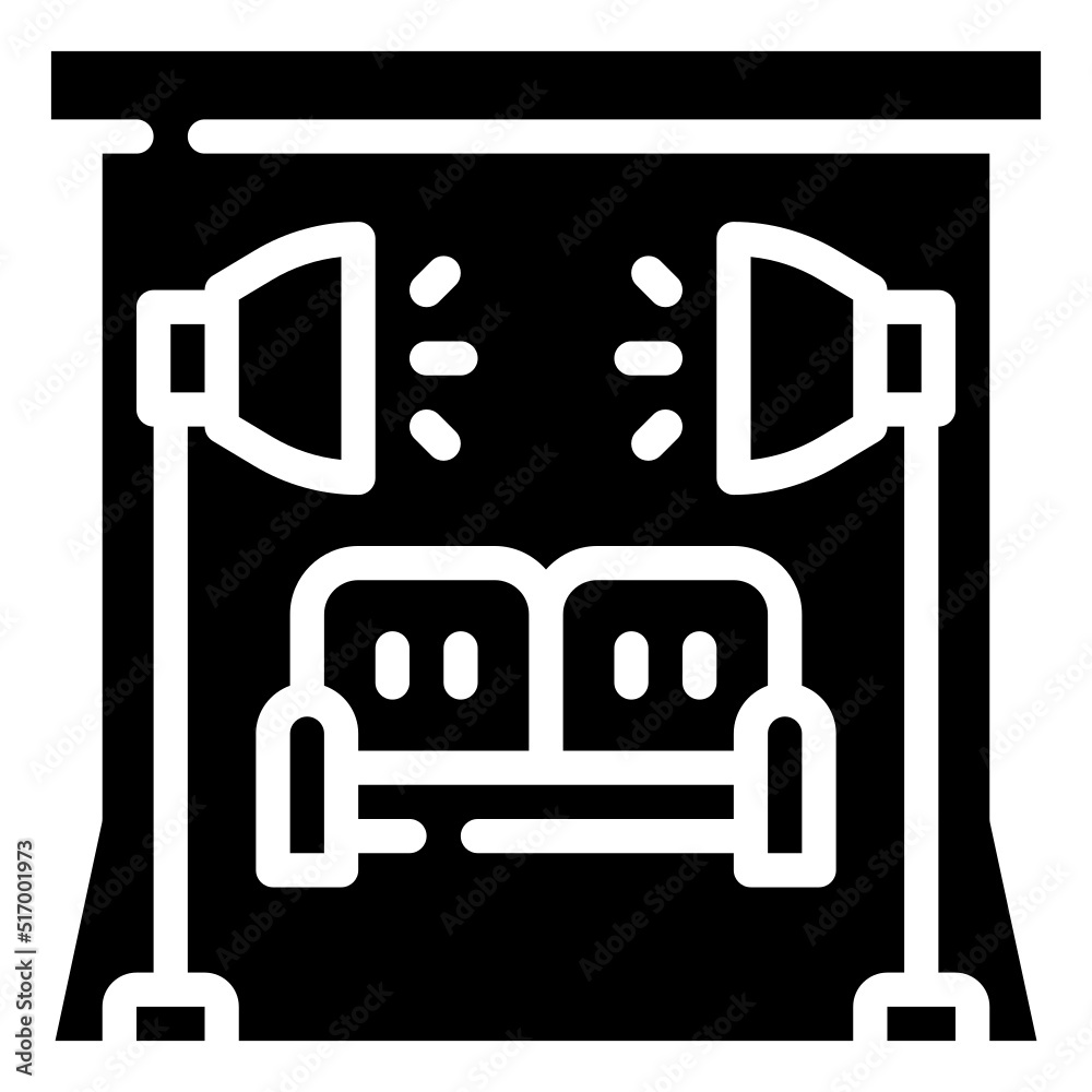 STUDIO glyph icon,linear,outline,graphic,illustration STUDIO glyph icon,linear,outline,graphic,illustration