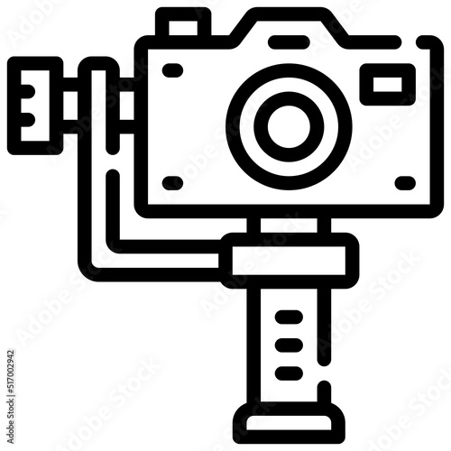 GIMBAL line icon,linear,outline,graphic,illustration