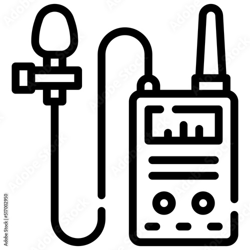 LAVALIER line icon,linear,outline,graphic,illustration