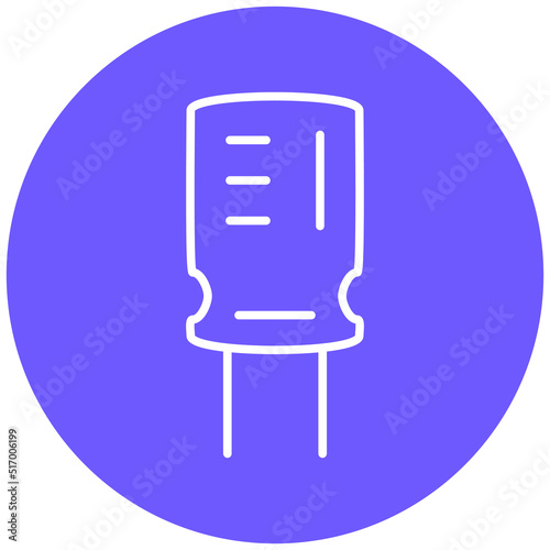 Capacitor Icon Style