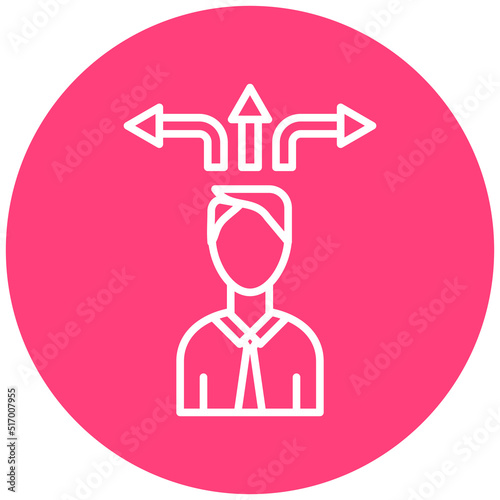 Business Ways Icon Style