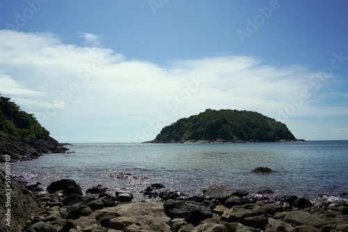 Timelapse of Yanui Beach in Phuket photo