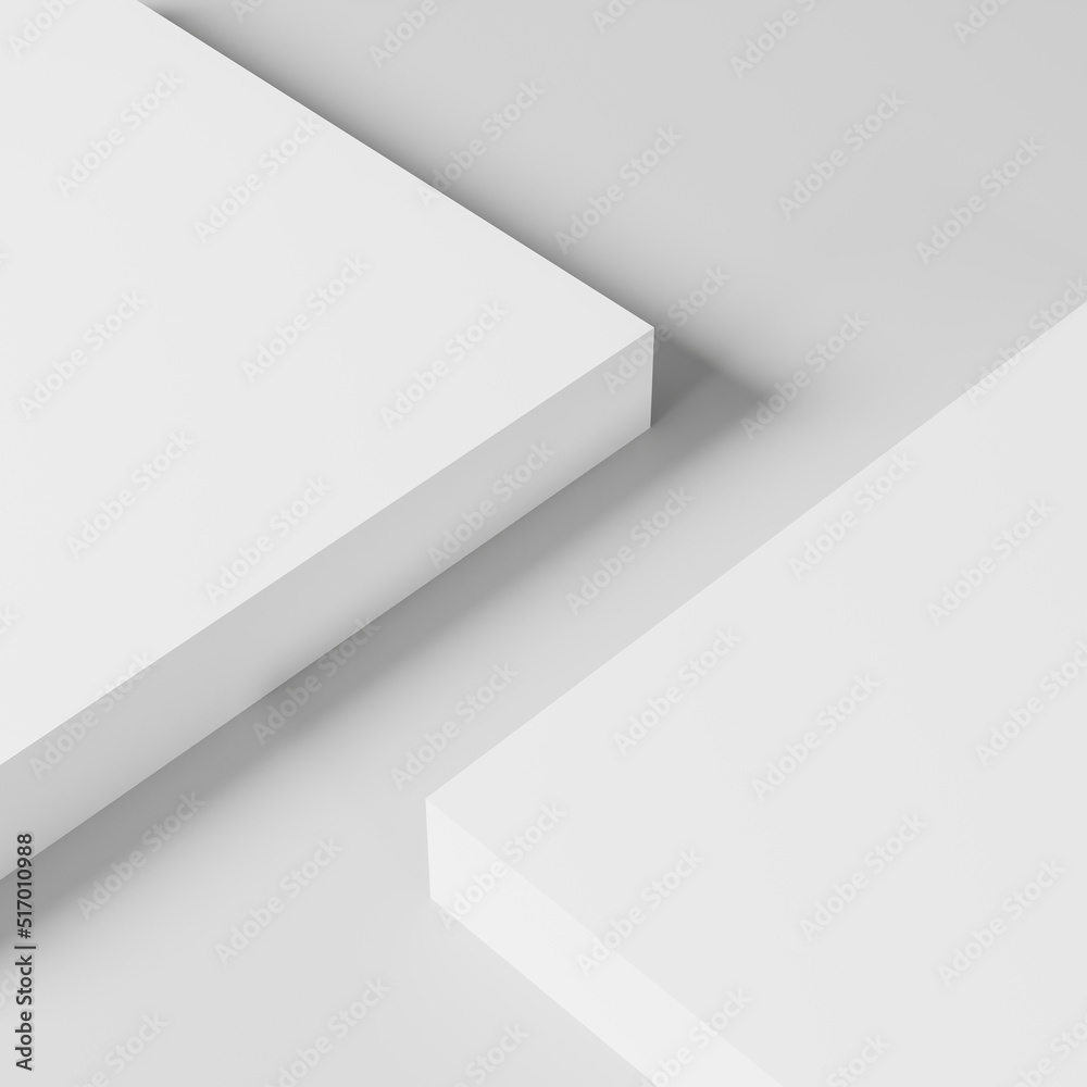 custom made wallpaper toronto digital3d rendering stand product copy space White product display stage platform background