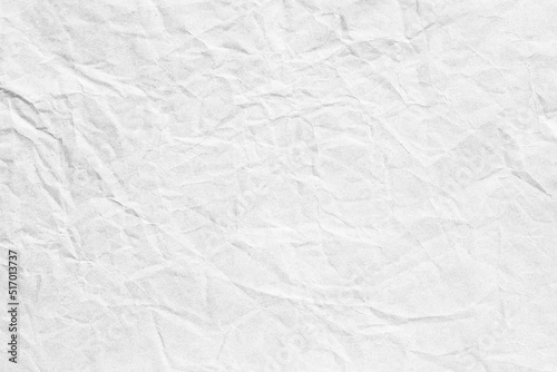 white crumpled paper surface texture