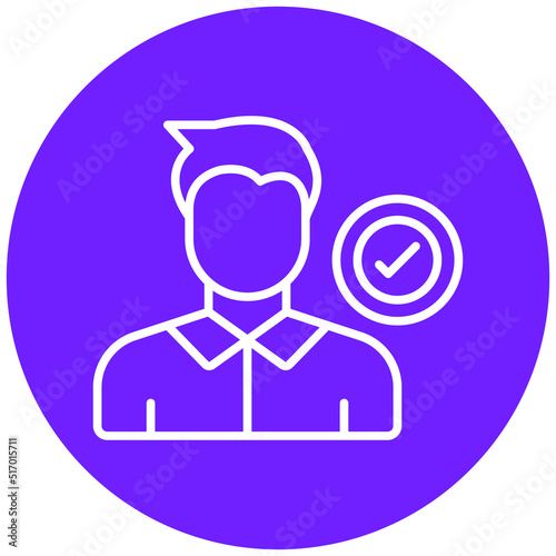 Candidate Male Icon Style