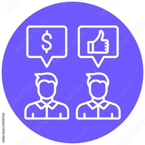 Haggling Icon Style