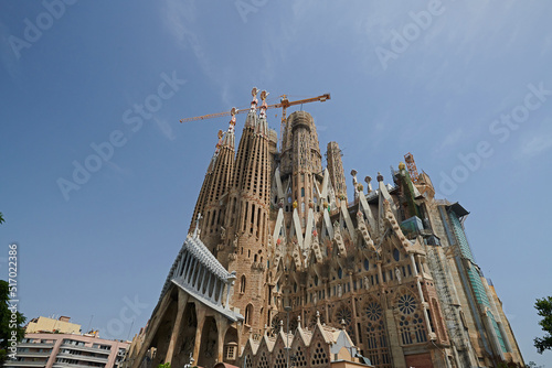 Sagrada Familia, The Basilica of the Holy Family in Barcelona photo