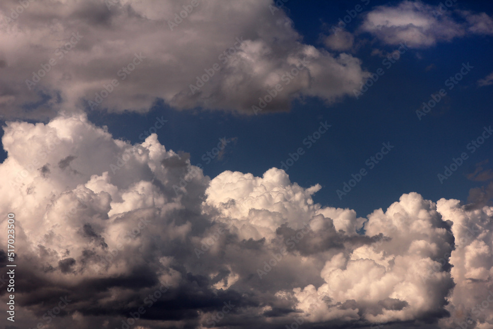 Obraz premium blue sky with clouds