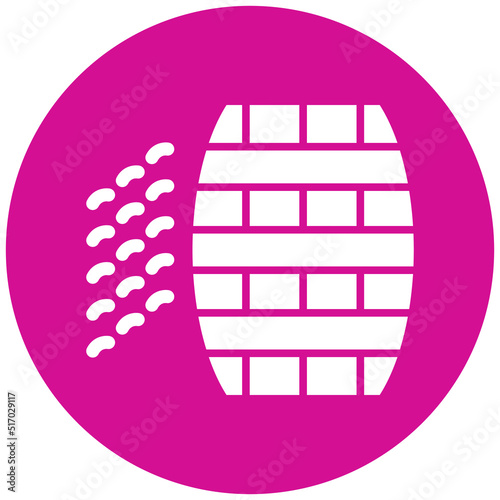 Barrel Leak Icon Style