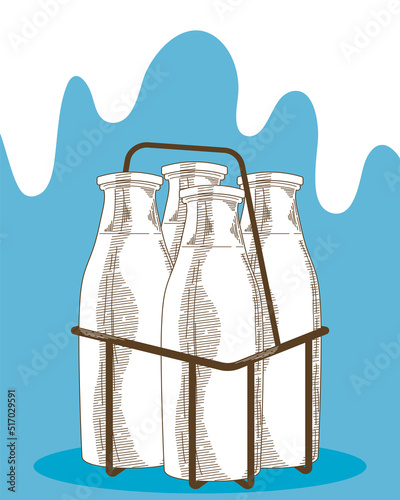 milk bottles products