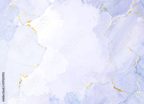 Purple mauve watercolor fluid painting vector design card