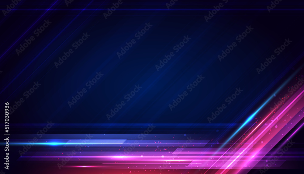 Abstract lines of light moving overlapping at high speed.Colourful dynamic motion. Technology movement pattern for banner or poster design background concept. Abstract lines of light moving overlapping at high speed.Colourful dynamic motion. Technology movement pattern for banner or poster design background concept.