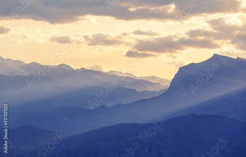 Blue mountains of Dagestan Russia © Vera