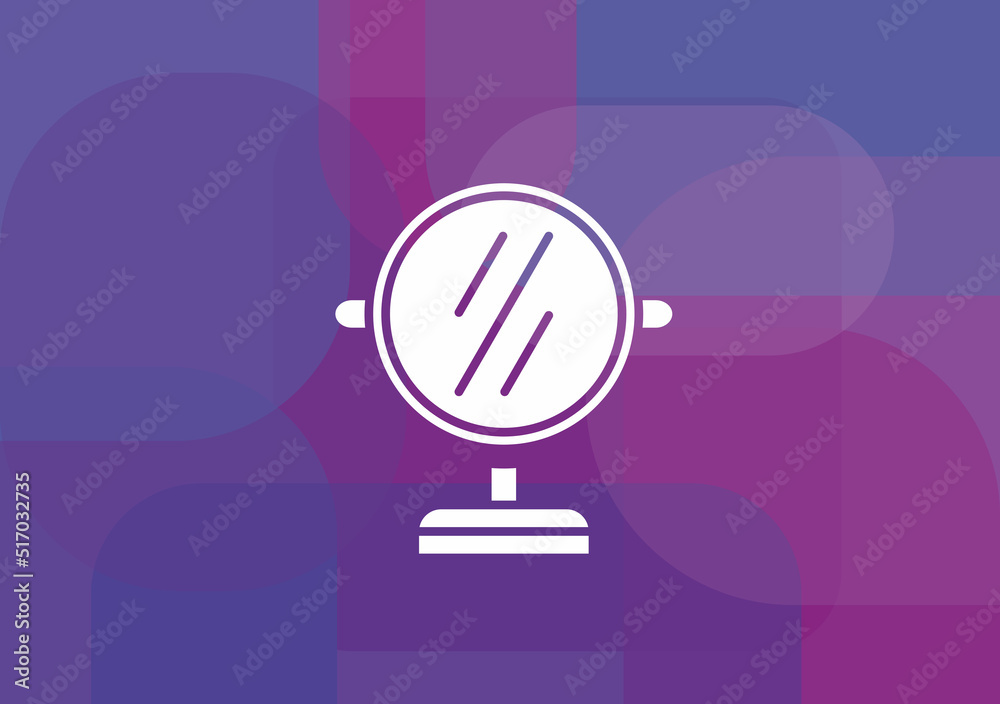 Mirror outline icon line icon.vector illustration design Mirror outline icon line icon.vector illustration design