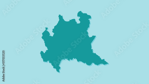 icon of the Italian region Lombardi