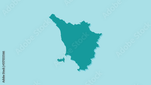 icon of the Italian region Toscana