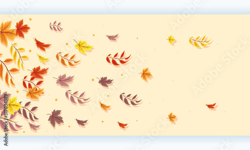 autumn season leafs flying