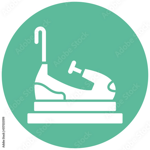 Bumper Cars Icon Style
