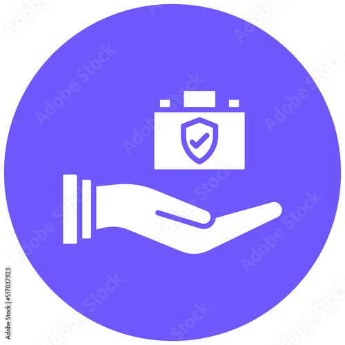 Employer Sponsored Insurance Icon Style