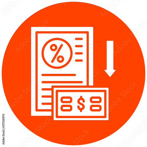 Down Payment Icon Style