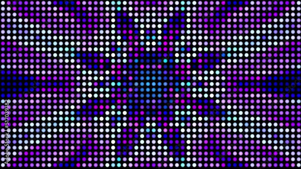  Dotted Pattern Art VJ Loop