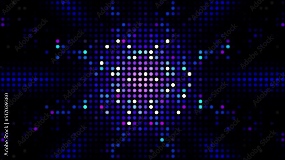 Shiny Dotted Disco Light VJ Loop Shiny Dotted Disco Light VJ Loop