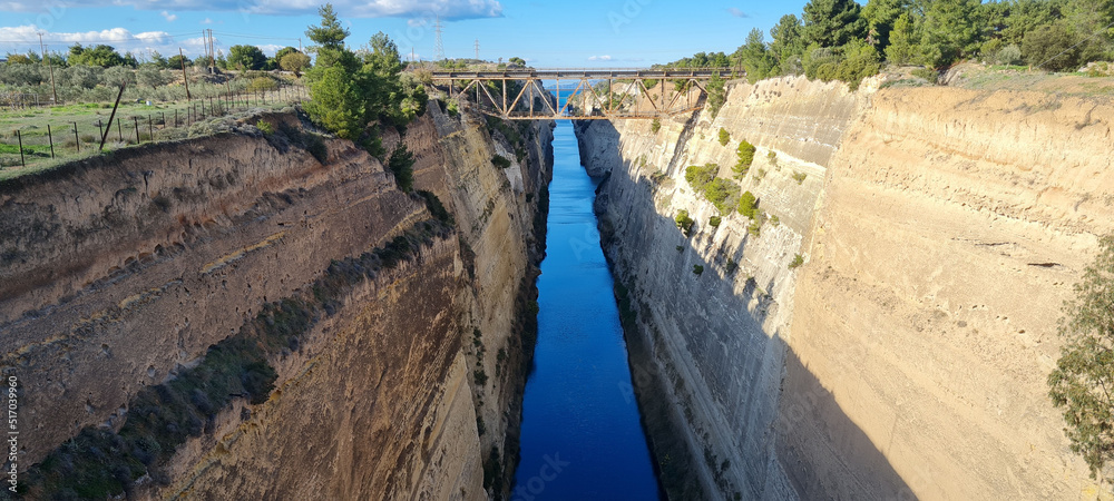 Bridge over the Corinth Canal