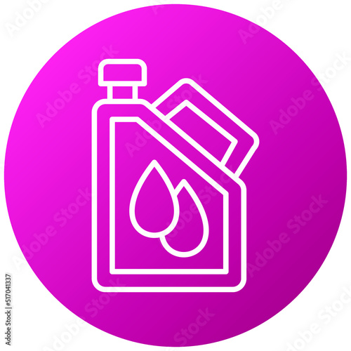 Oil Canister Icon Style