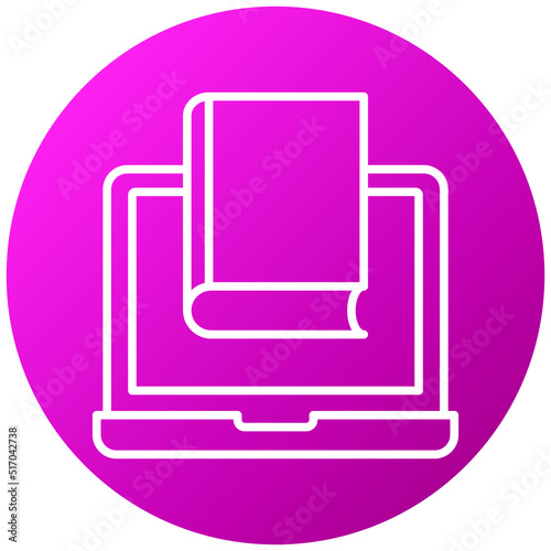 Online Library Icon Style