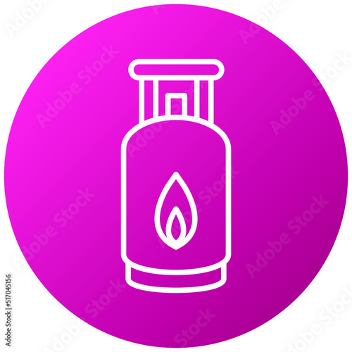 Gas Cylinders Icon Style