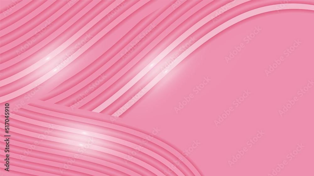 Obraz premium Abstract pink background with modern trendy gradient texture color for presentation design, flyer, social media cover, web banner, tech banner