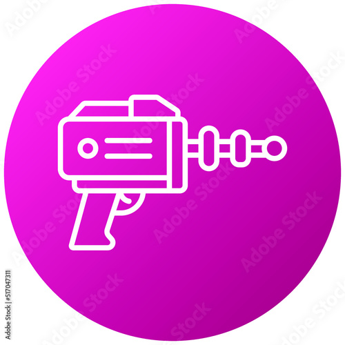 Laser Battle Icon Style