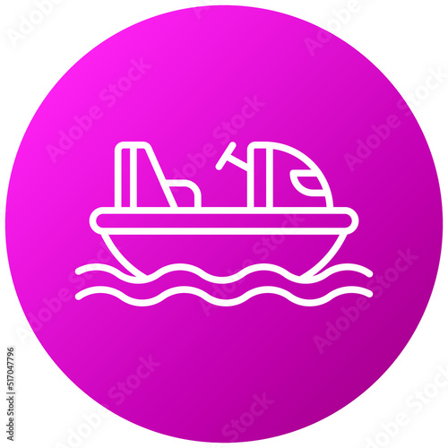 Bumper Boats Icon Style