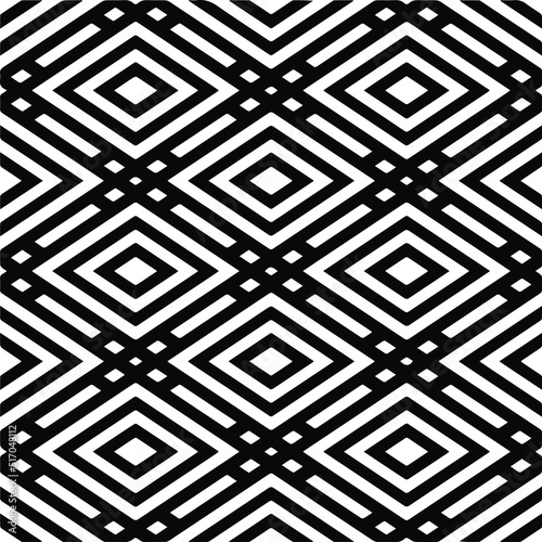  Abstract background with black and white pattern. Unique geometric vector swatch. Perfect for site backdrop, wrapping paper, wallpaper, textile and surface design. 