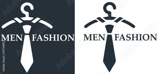 Clothes hanger for logo design vector editable