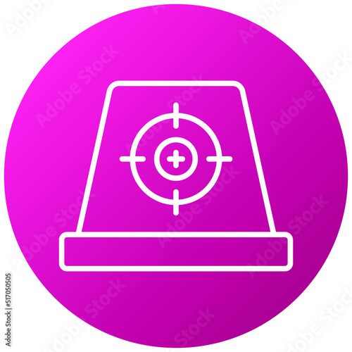 Red Dot Sight Icon Style