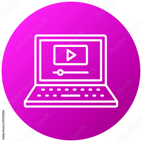 Online Courses Icon Style