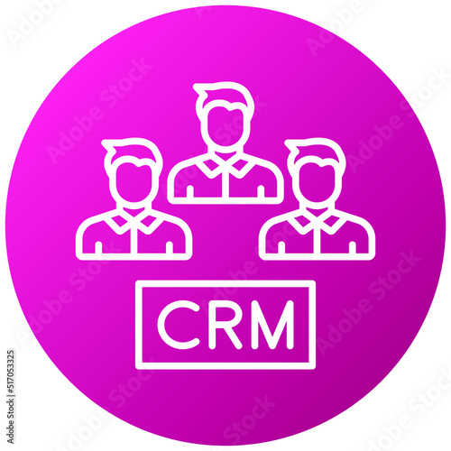 Crm Methodologies Icon Style